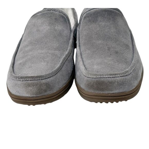 Vionic Gustavo Suede Slipper Loafer Gray Charcoal Size 8.5 - Picture 6 of 7